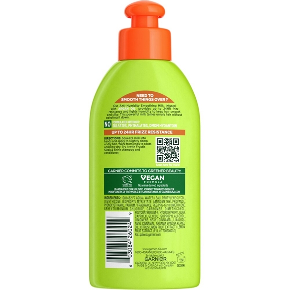 ⭐4/$15 Garnier Fructis Sleek & Shine Anti-Humidity Smoothing Milk - Picture 5 of 8